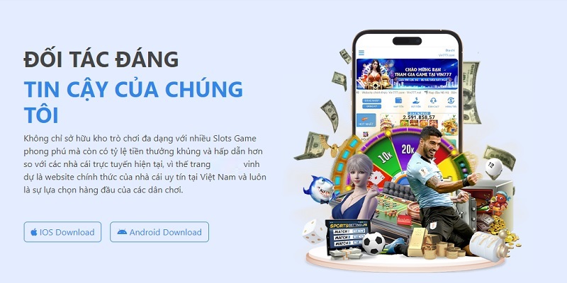 Hướng dẫn tải app 777VIN nhanh và chuẩn xác nhất